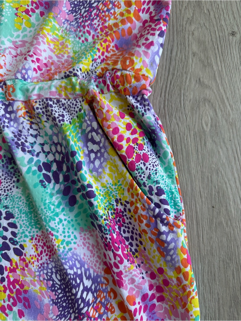 IBKUL Print Sleeveless Golf Dress Size L UPF 50+ Cool Feel Quick Dry Two Way Air - Picture 3 of 8